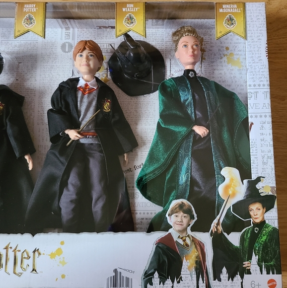 New/Sealed Harry Potter Dolls Mattel Complete Set of 5 Wizarding World - Picture 4 of 12
